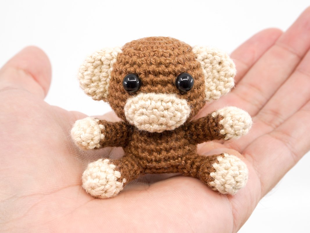 Amigurumi Mini Affe häkeln - Bild 6