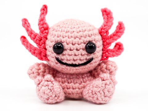 Amigurumi Mini Axolotl häkeln