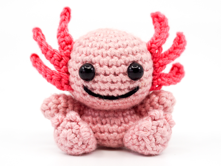 Amigurumi Mini Axolotl häkeln