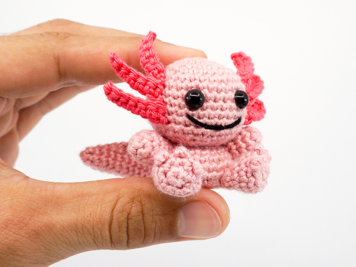 Amigurumi Mini Axolotl häkeln