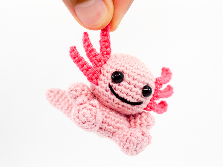Amigurumi Mini Axolotl häkeln