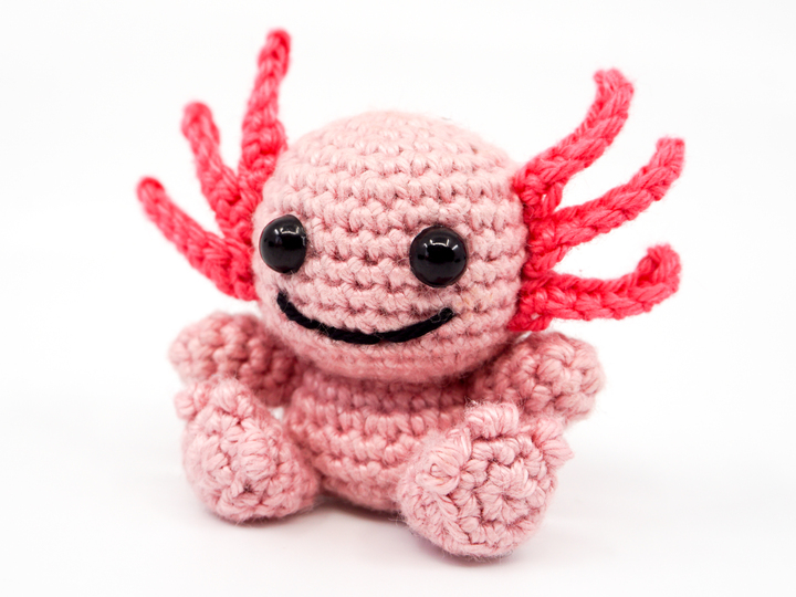 Amigurumi Mini Axolotl häkeln