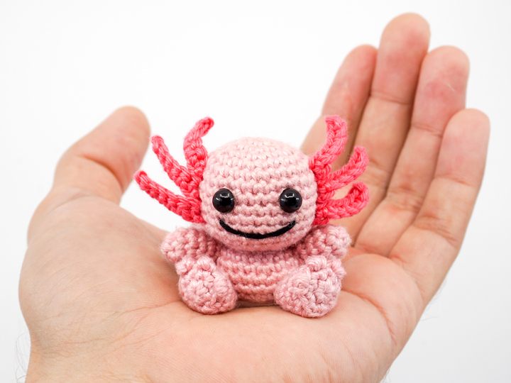 Amigurumi Mini Axolotl häkeln