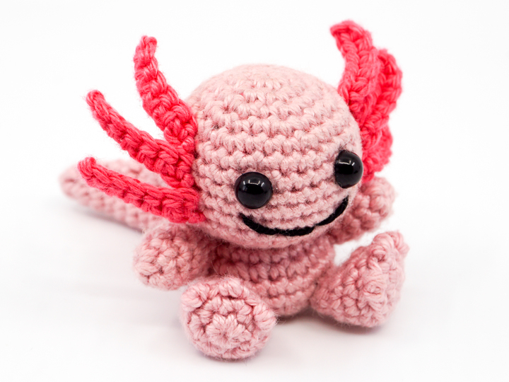 Amigurumi Mini Axolotl häkeln