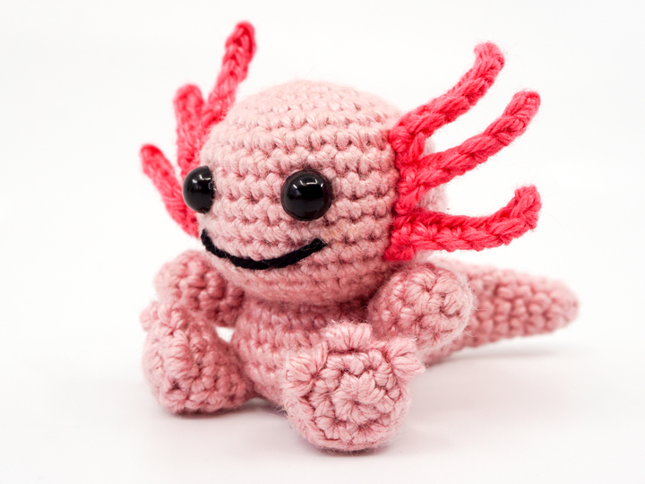 Amigurumi Mini Axolotl häkeln