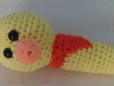 Babyrassel Ente