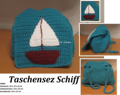 Rucksack Schiffchen