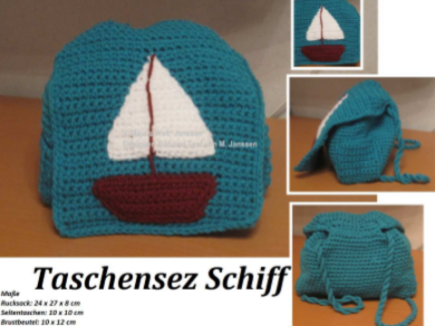Rucksack Schiffchen