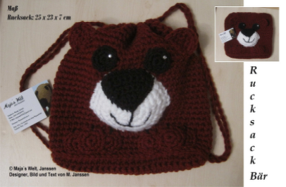 Rucksack Bärchen - Bild 2