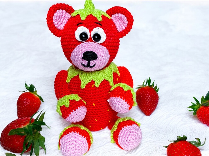 Fruity Bears Savings Set - Crochet Pattern