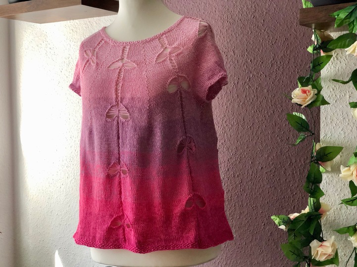 Tunika Butterfly - Strickanleitung