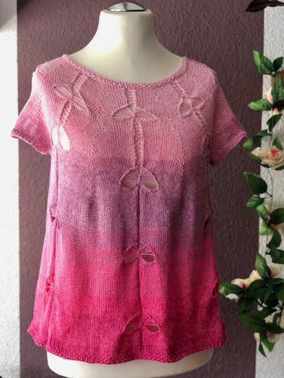 Tunika Butterfly - Strickanleitung