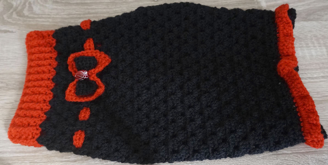 Häkelanleitung für das Hundekleid "Chic"