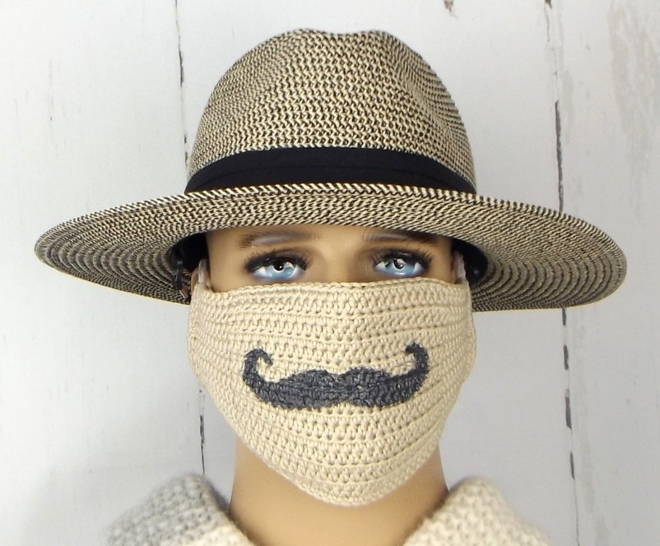 Häkelanleitung: Nasen-Mund-Maske "NaMuMa" // Kein Medizinprodukt - Bild 3