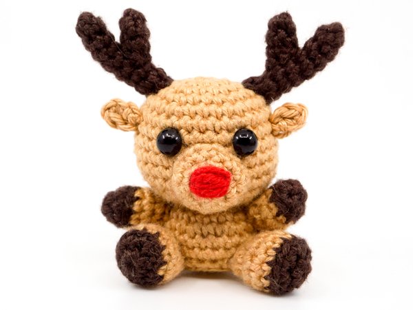 Amigurumi Mini Reindeer Crochet Pattern