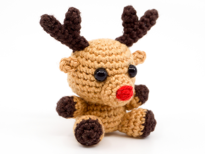 Amigurumi Mini Reindeer Crochet Pattern