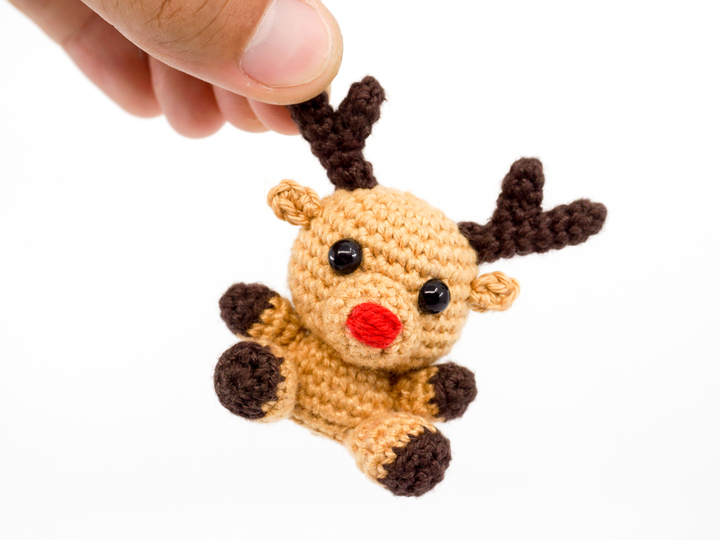 Amigurumi Mini Reindeer Crochet Pattern
