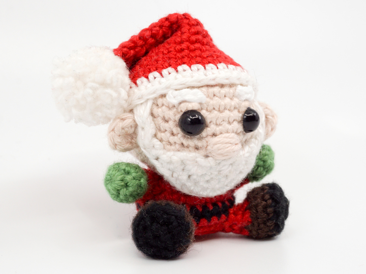 Amigurumi Mini Weihnachtsmann häkeln