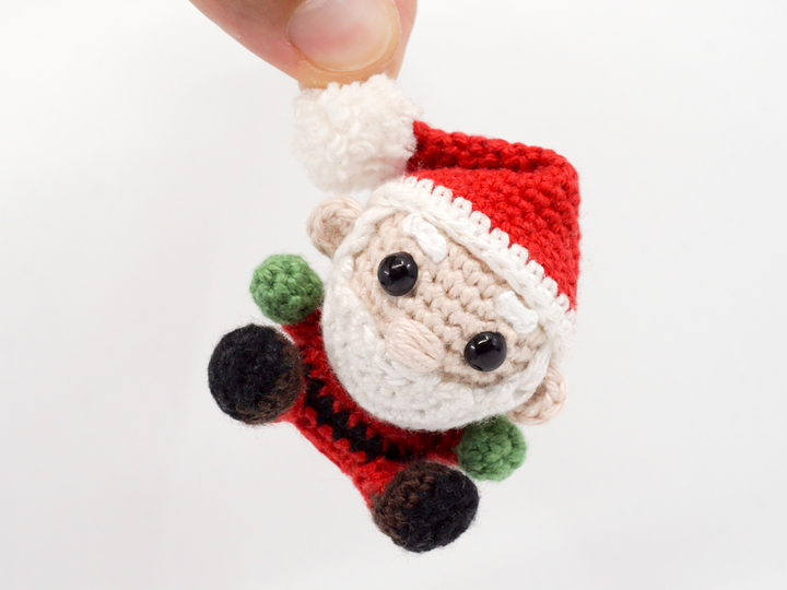 Amigurumi Mini Weihnachtsmann häkeln