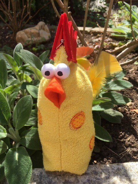 Schnelles Osternest "Hennea"