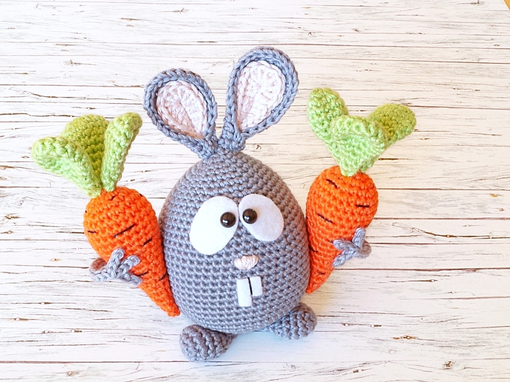 Osterei Gieriges Häschen