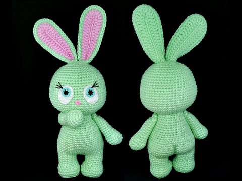 PDF Pattern Bunny Amigurumi Crochet