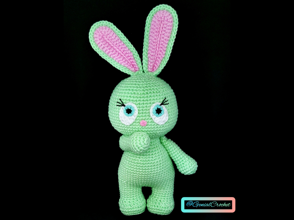 PDF Pattern Bunny Amigurumi Crochet
