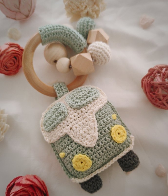 Anleitung Babyrassel Camper