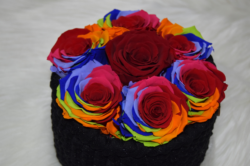 - INFINITY - Geschenkkörbchen häkeln mit Holzboden, Rosenkörbchen, Muttertag, Valentistag, Geburtstag, Anleitung 219