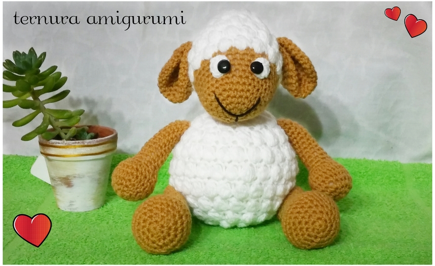 Häkelanleitung schafe +  Jack der löwe PDF Ternura Amigurumi