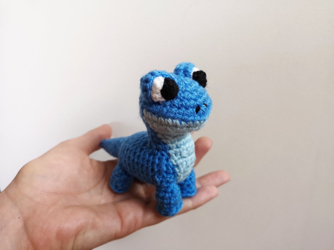 blue lizard - crochet pattern bei niggyarts