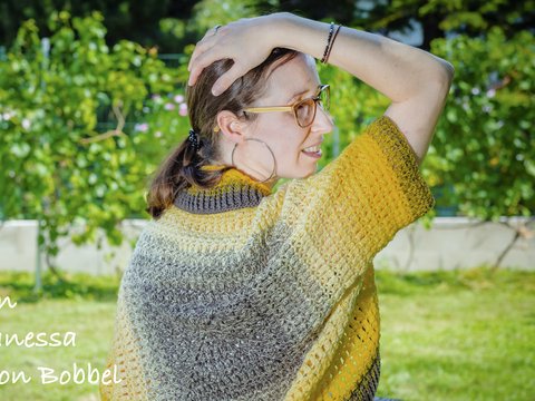 Anleitung: Seelenwärmer "Yellow Butterfly" - Alle Größen