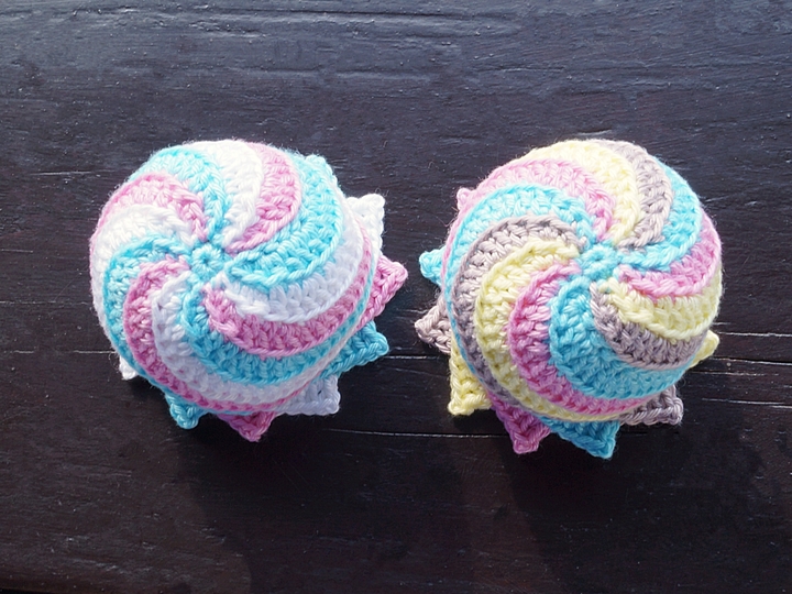 Eierwärmer Farbenwirbel