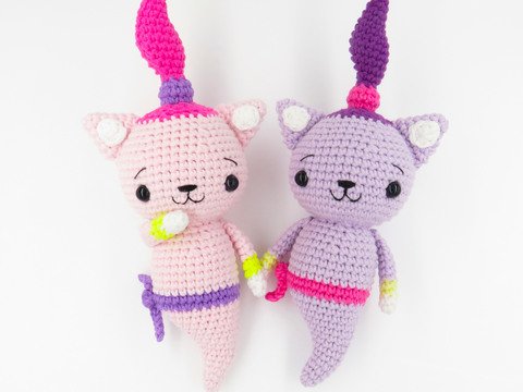 Pattern Amigurumi Little Cat Genie