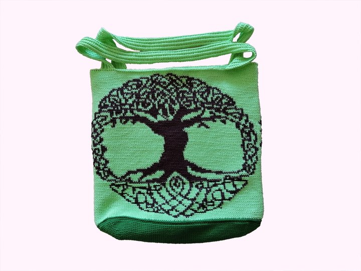 Häkelanleitung Shopper Lebensbaum