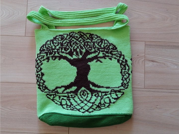 Häkelanleitung Shopper Lebensbaum