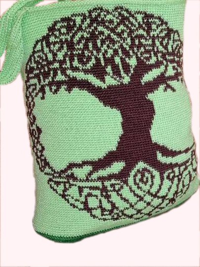 Häkelanleitung Shopper Lebensbaum