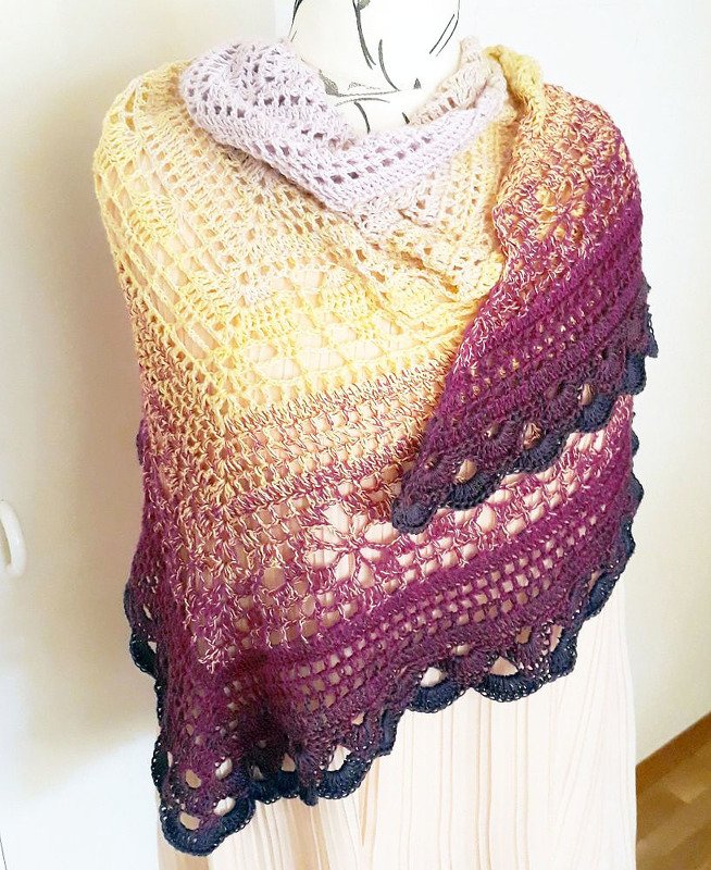 Häkelanleitung Dreieckstuch For Beginners - Bild 8