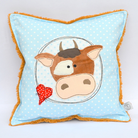 Stickdatei Kuh AnneLisa doodle 10x10cm