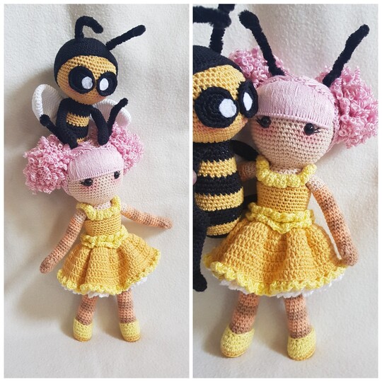 Lola Mod-Kit *Bienen Outfit + Komplette Biene Brumsi*