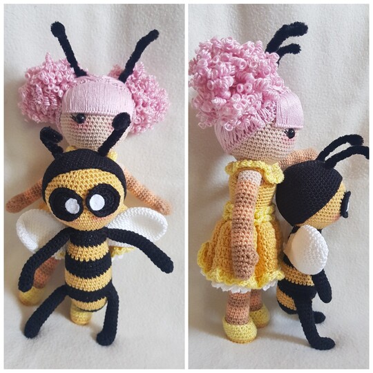 Lola Mod-Kit *Bienen Outfit + Komplette Biene Brumsi*