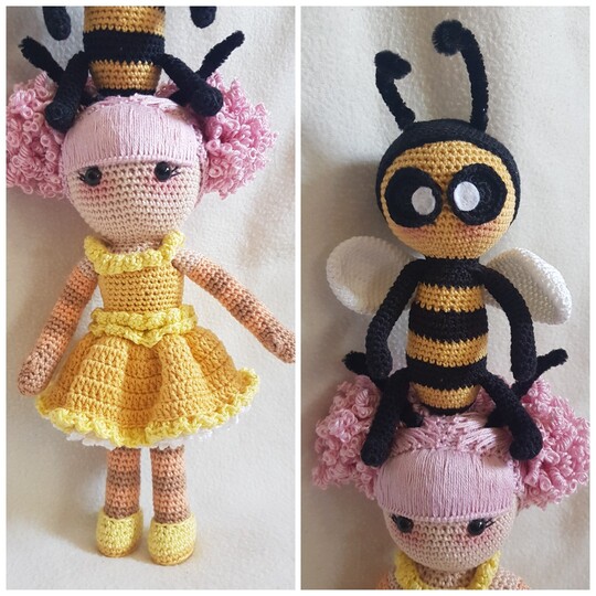 Lola Mod-Kit *Bienen Outfit + Komplette Biene Brumsi*