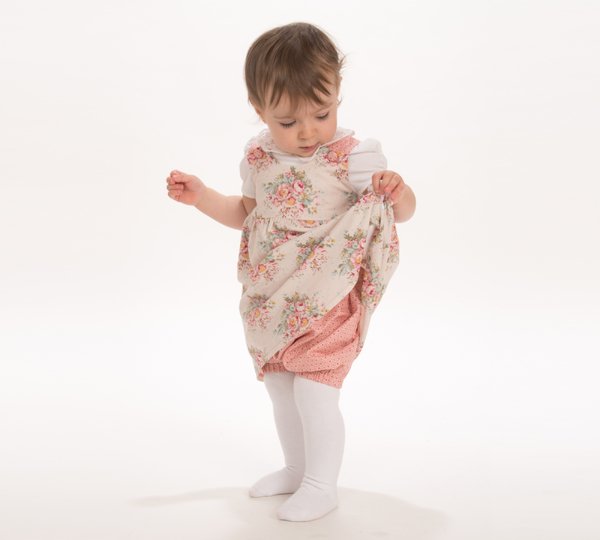 CLARA Baby Twinset – Kleid & Pumphose mit Rüschen – PDF Schnittmuster