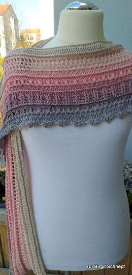 Knickie - der flotte Schal mit Knick