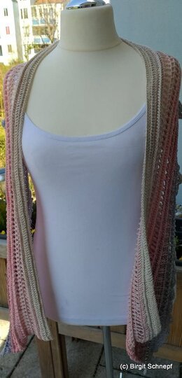 Knickie - der flotte Schal mit Knick