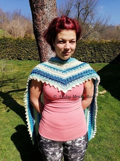 Knickie - der flotte Schal mit Knick