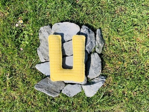 Buchstabe U Häkelanleitung