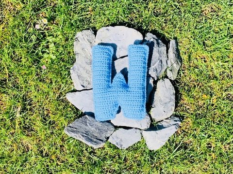 Buchstabe W Häkelanleitung