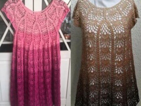 Häkelanleitung Tunika/Kleid Sauerline 2.0