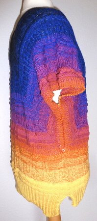 Mythonica - Tunika aus einem Farbverlaufsbobbel